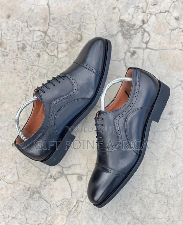 Black Official Leather Shoes for Men
