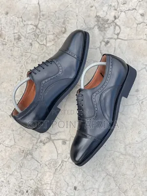 Black Official Leather Shoes for Men