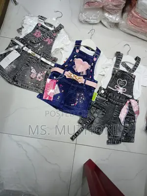 Quality Jeans Kids Dungaree Sets 1-4yrs