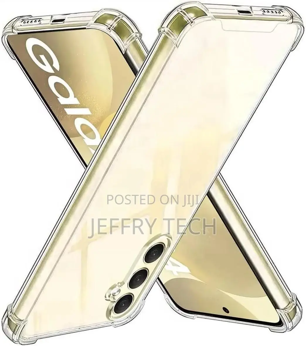 Case For Samsung Galaxy S24, Transparent Protective Case Wit