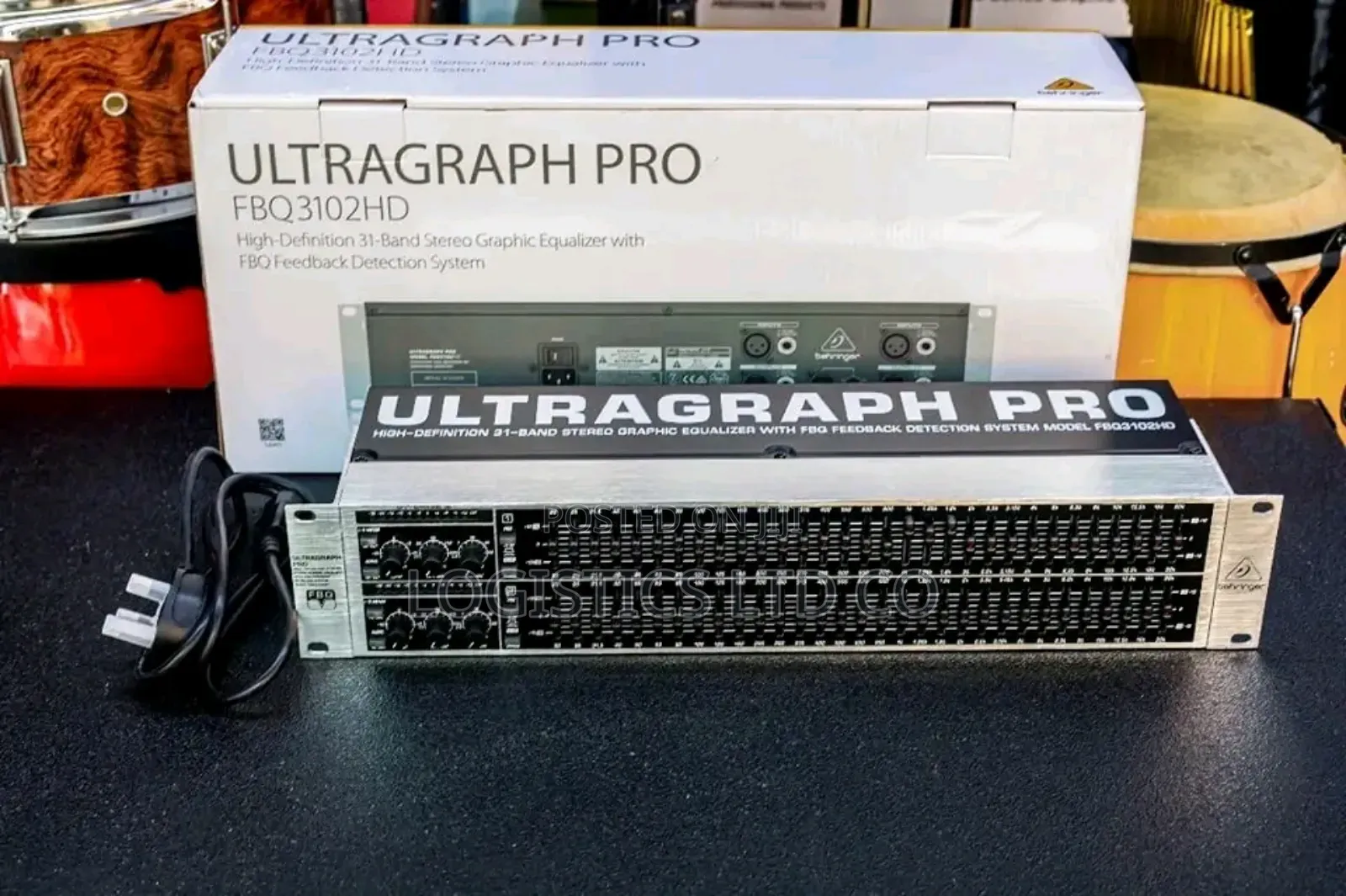 Behringer FBQ3102HD Pro Graphic Equalizer