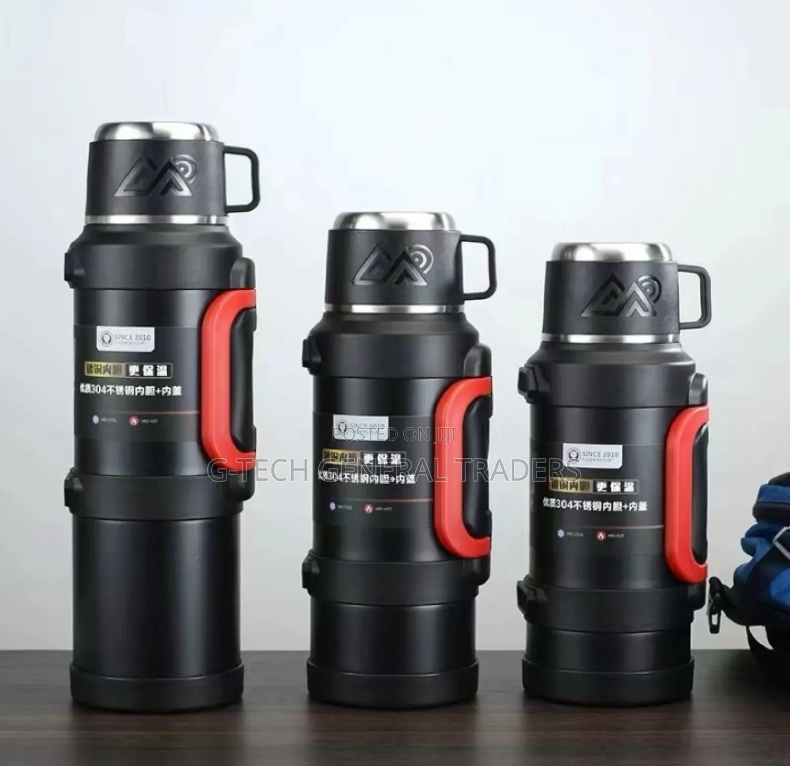 Vacuum Flask 2l! KD Carpto Vacuum Flask-Black