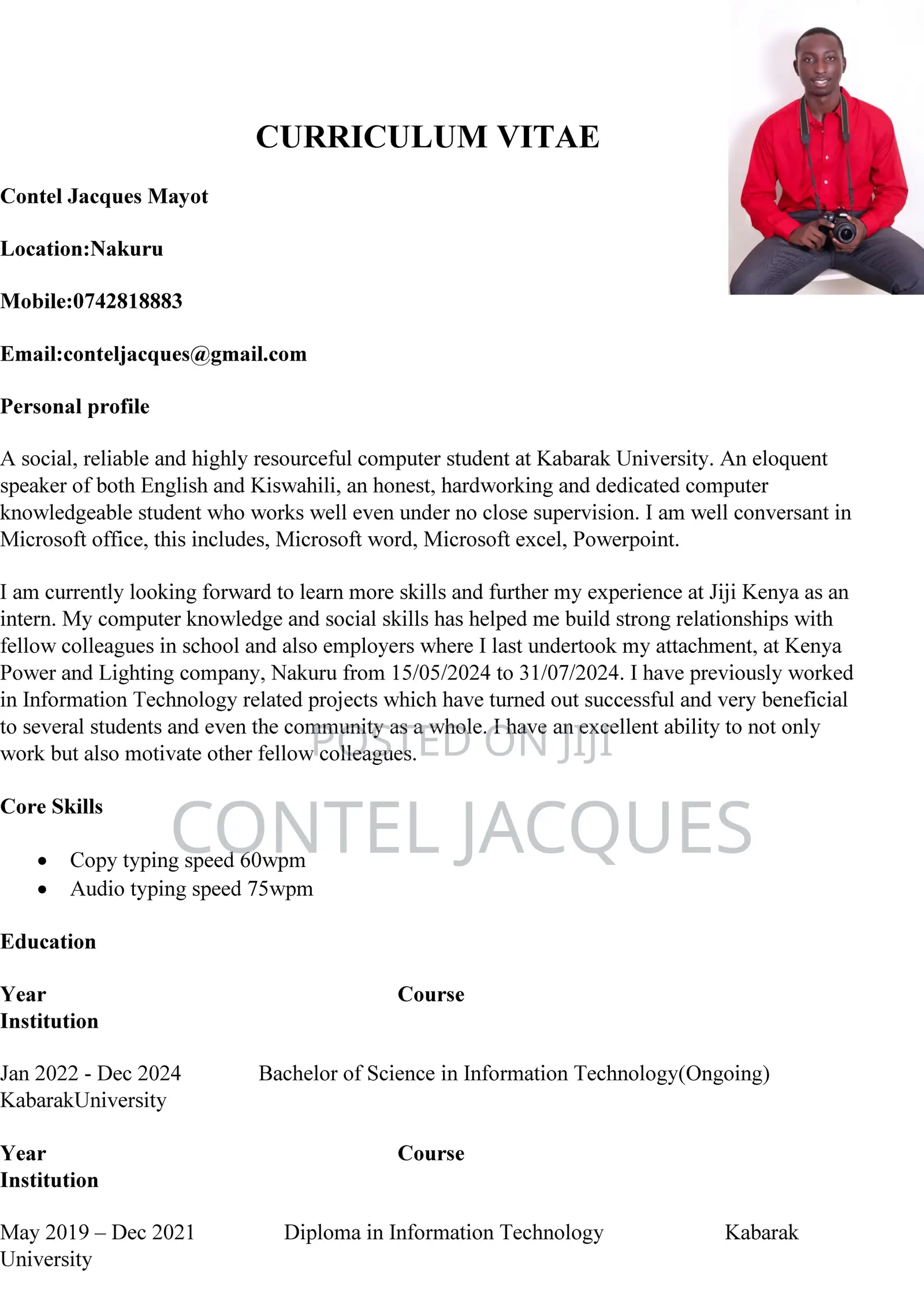 It Internship