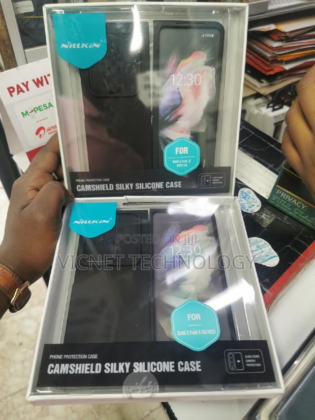 Samsung Z Fold Camshield Silky Silicone Case - main view