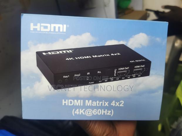  HDMI Matrix Switch With Fibre Optic - main view