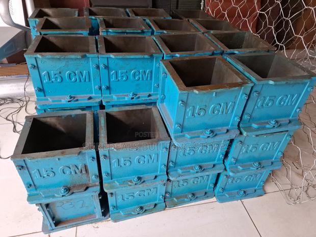 H.D Cast Iron Concrete Cube Mould-150×150×150mm - main view