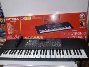 61 Keys Piano Big + Microphone
