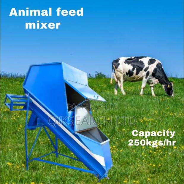 Animal Feeds Mixer Horizonal Vertical Ribbon - main view