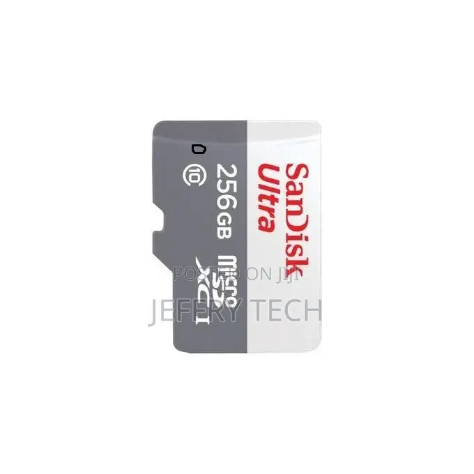 Sandisk Micro SD 256gb Ultra Memory Card, High Speed