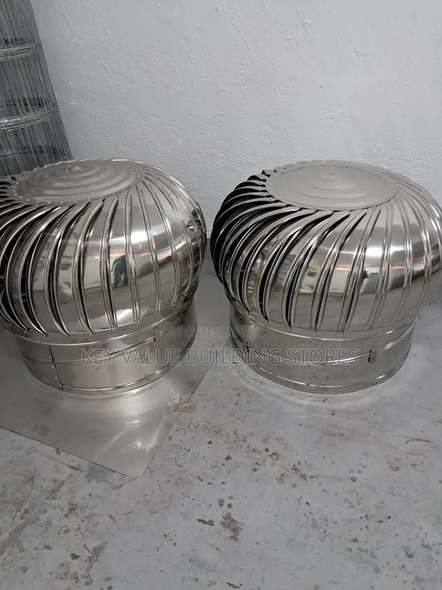 Air Driven Cyclones Ventilators-600mm Stainless - main view