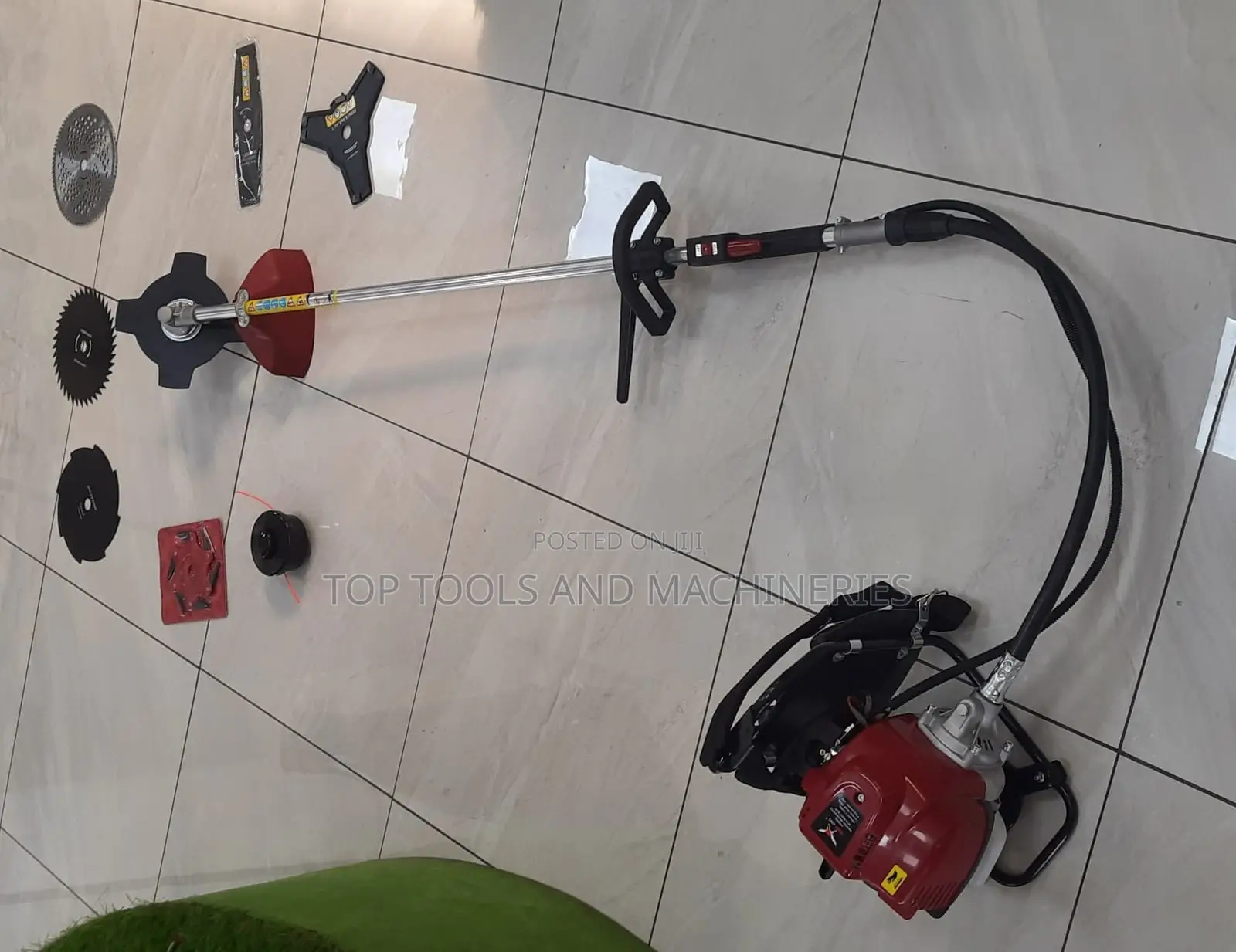 Hawking 8 in 1 Brush Cutter 4 Stroke Back Pack With Blades