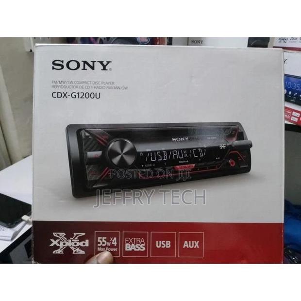 Sony Radio With CD Player , USB ,AUX Input CDX-G1200U