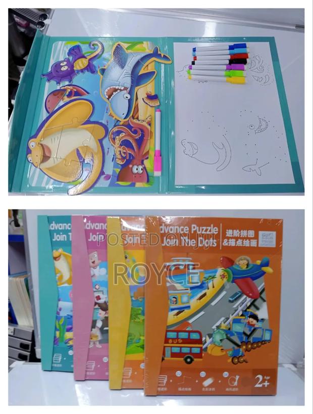 2 in 1 Puzzle With Drawing Whiteboard - main view