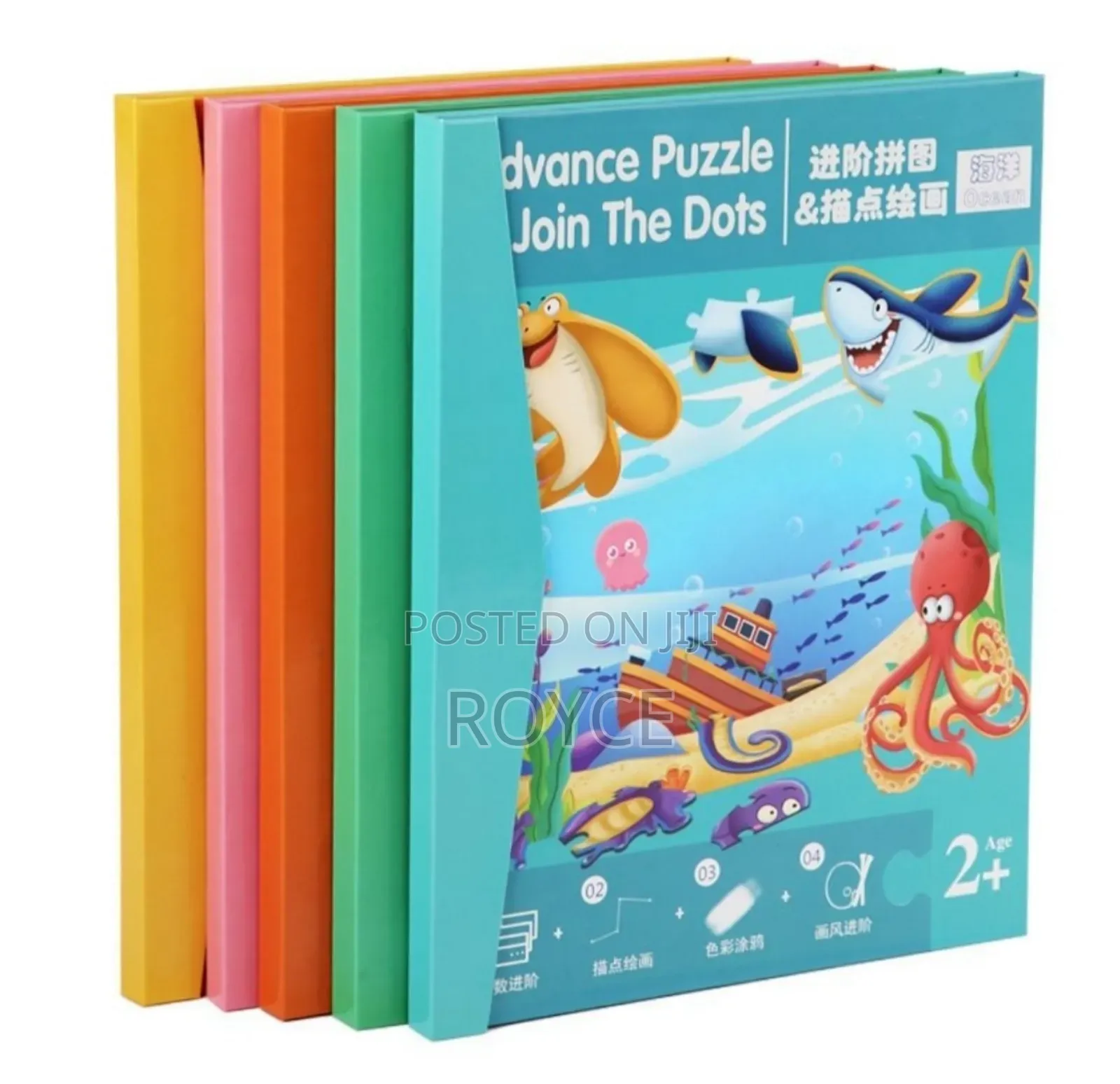 2 in 1 Puzzle With Drawing Whiteboard