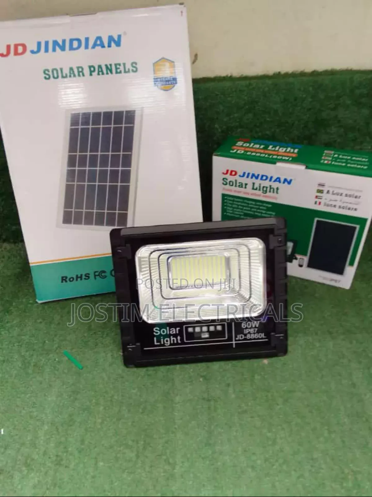 JD Solar Floodlight 60w