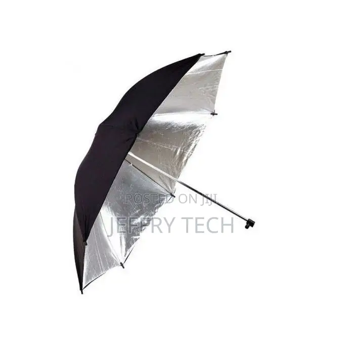 Universal Flash Reflector Photography Umbrella Silver