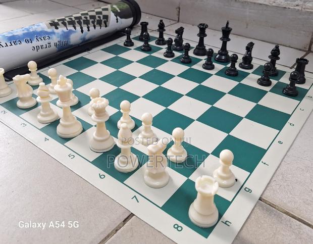 Portable Tournament Chess Mat - main view