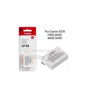 Canon Lp-E8 Camera Battery for 700d,650d,600d,550d