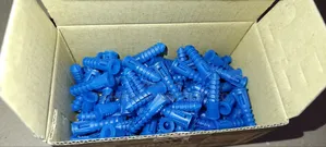 Wall Plug/Anchor,Blue,(100pcs/Box) 32mm.