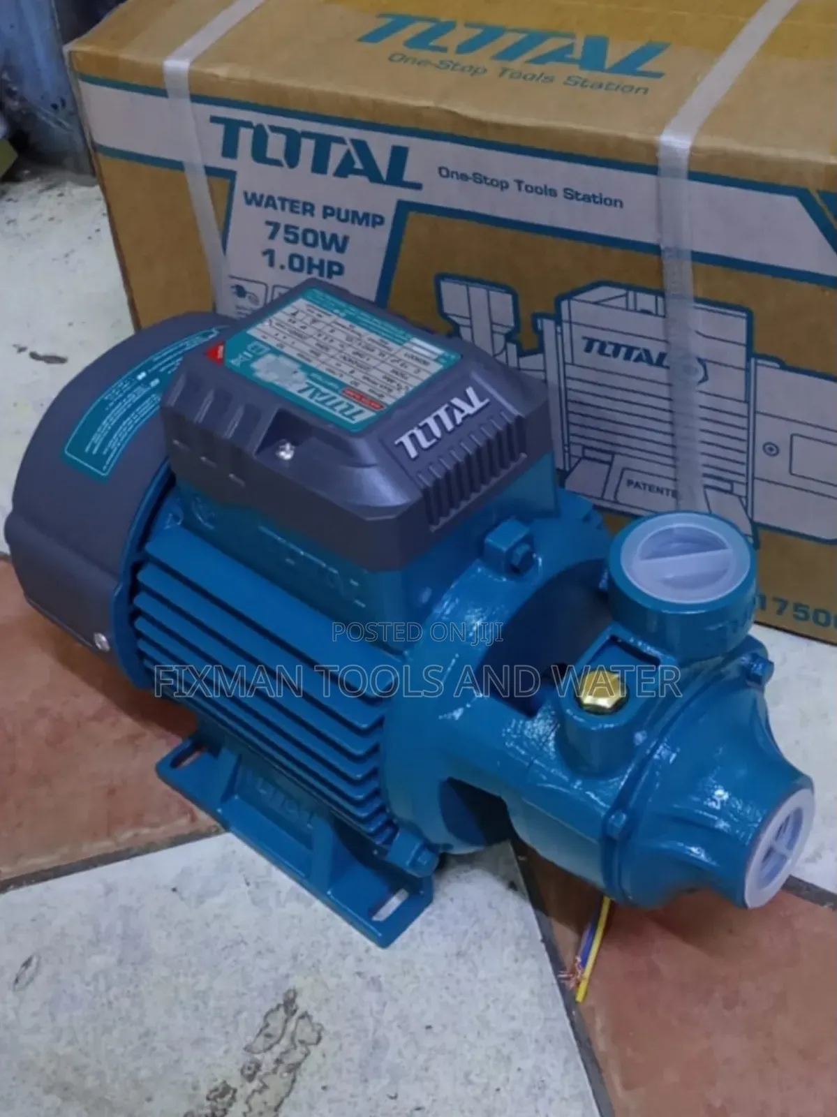High Pressure Total 1hp Water Pump 52 Metres Hihg