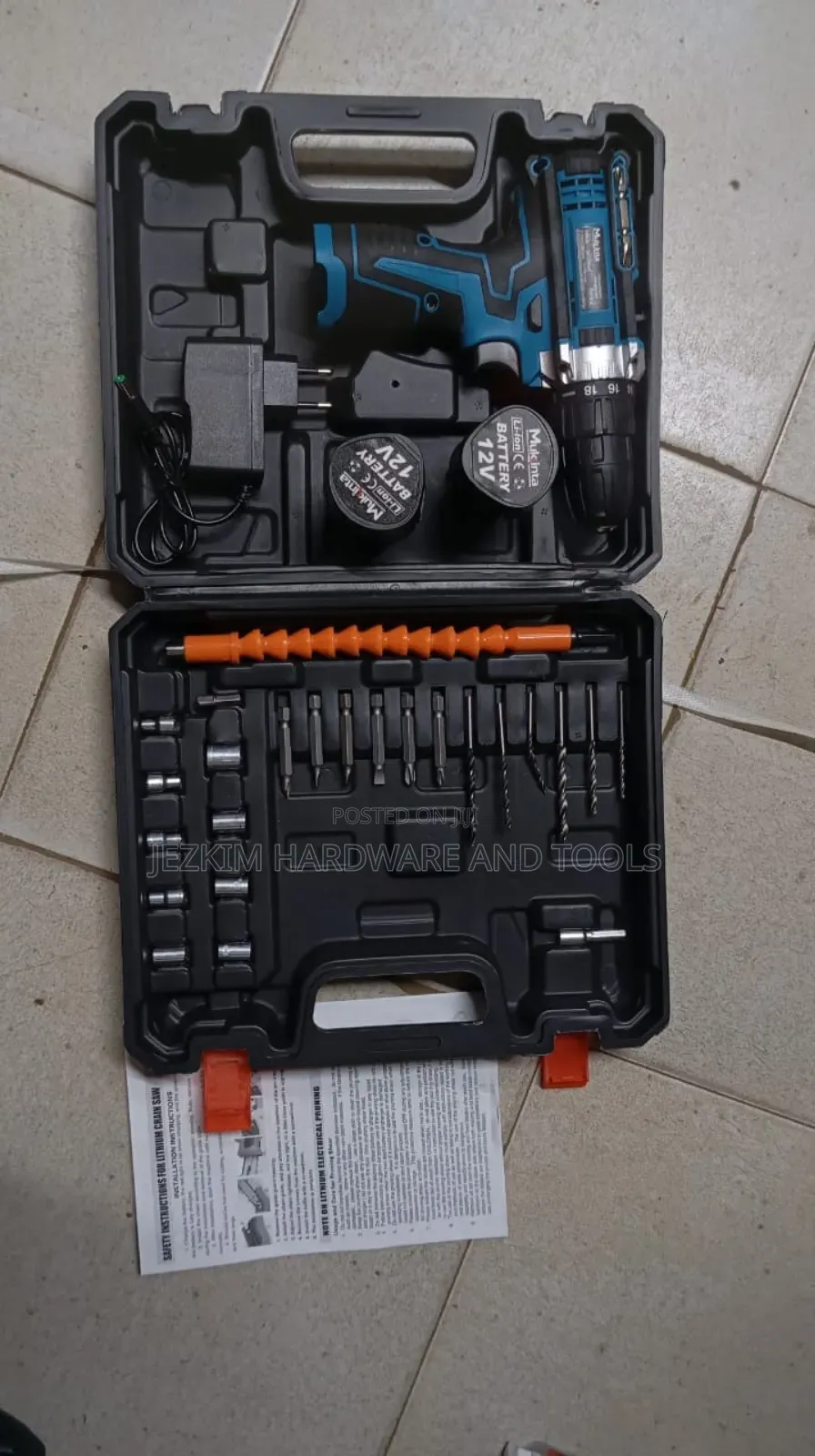 12v Electric Cordless Drill