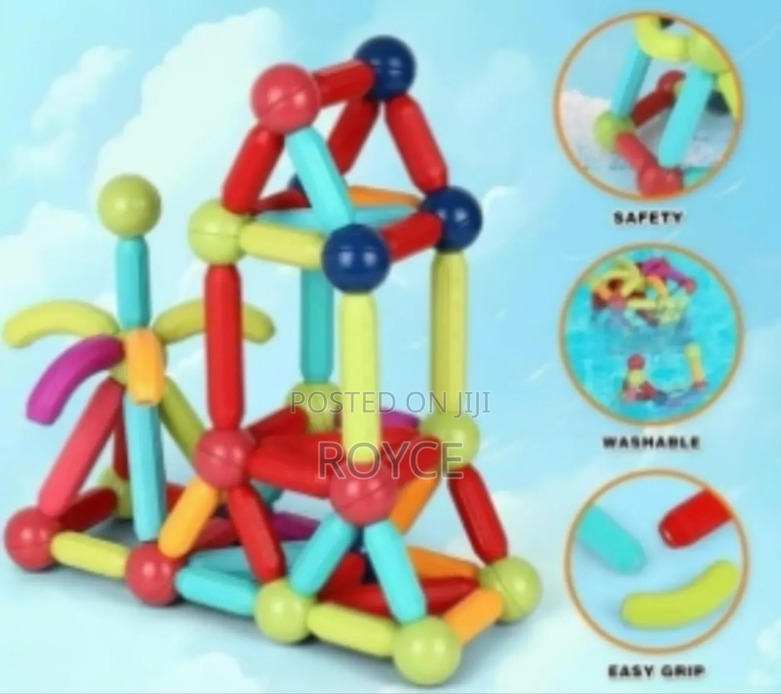 128pcs Magnetic Sticks