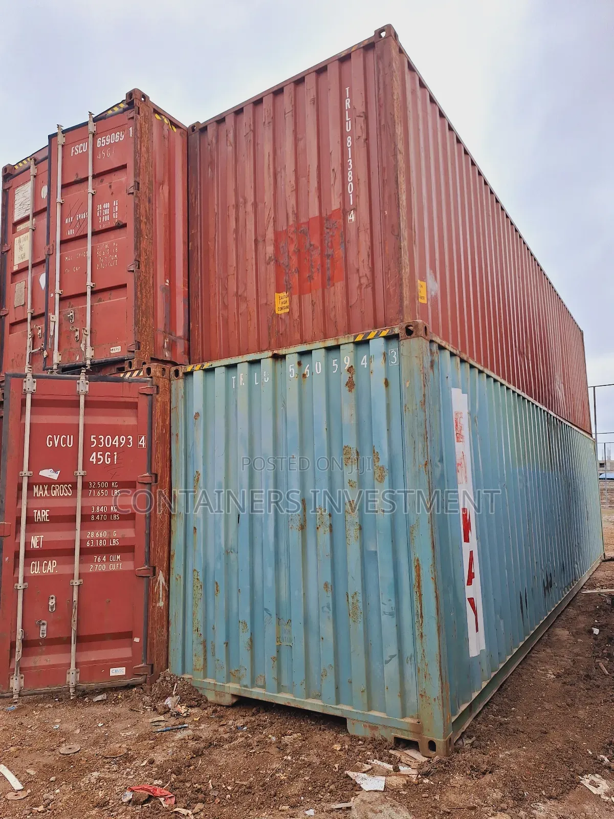 40ft and 20ft Containers Readily Available at CIK