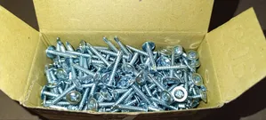 Self Tapping Mabati Screws(M3.5*25mm) 500pcs/Box.