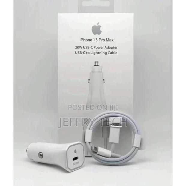 Apple iPhone 11, 12, 13 ,14 Car Charger 20 Watts