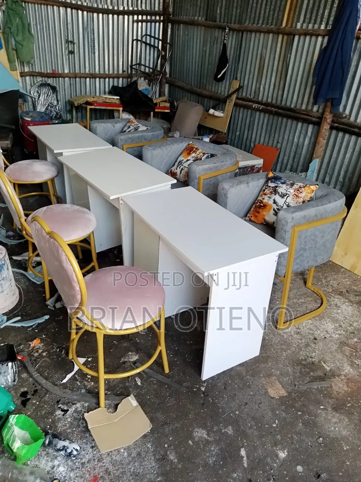 Nails Tables and Seats