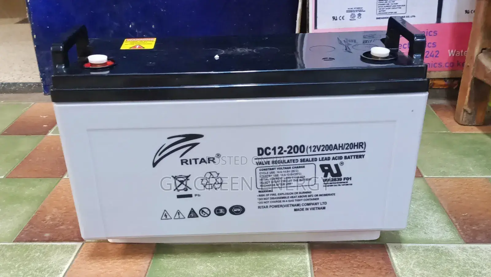 Original Free Maintenance 200ah Battery