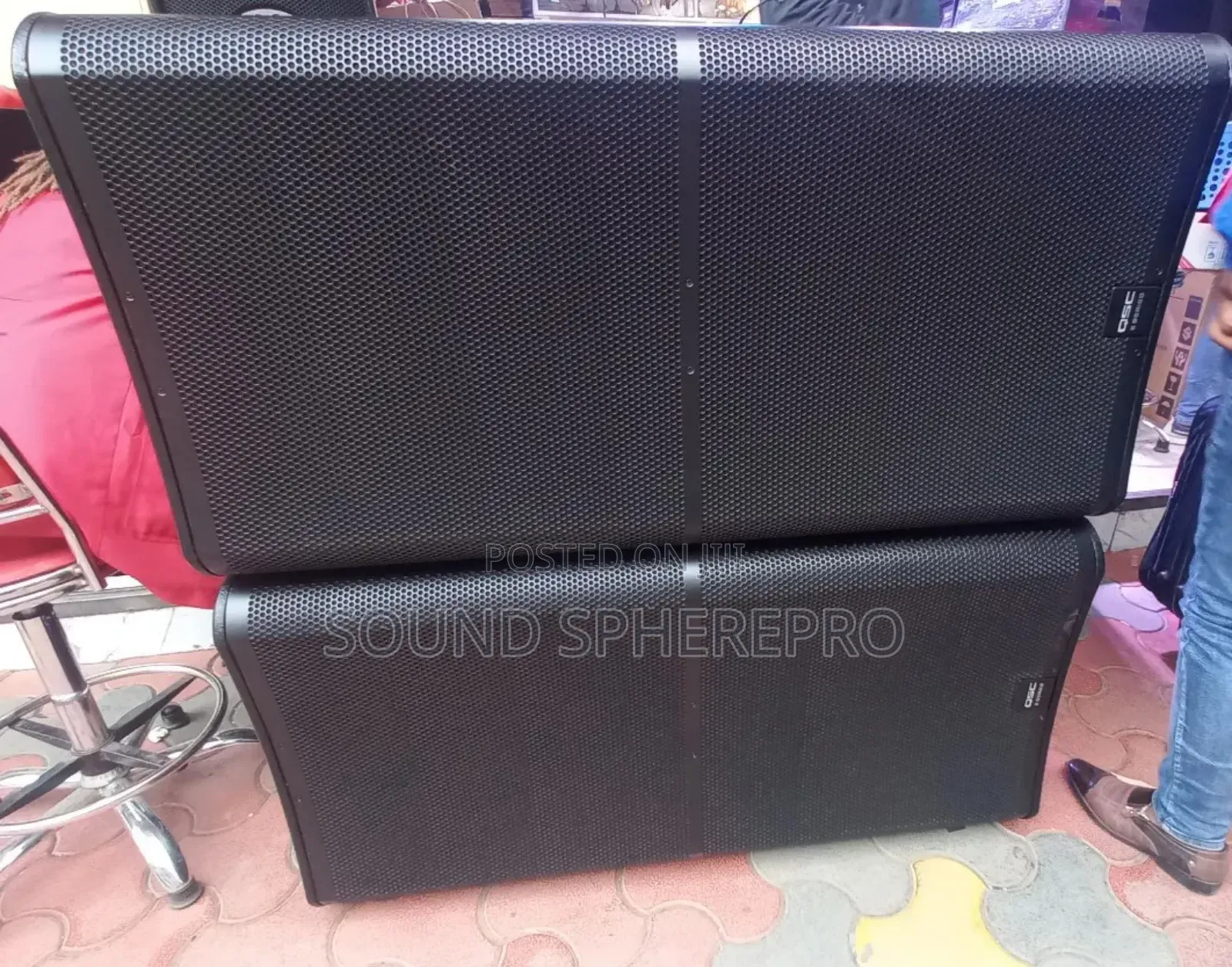 QSC Double Bass Speaker