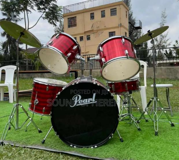 Pearl 5pc 2 Stand Drumset - main view