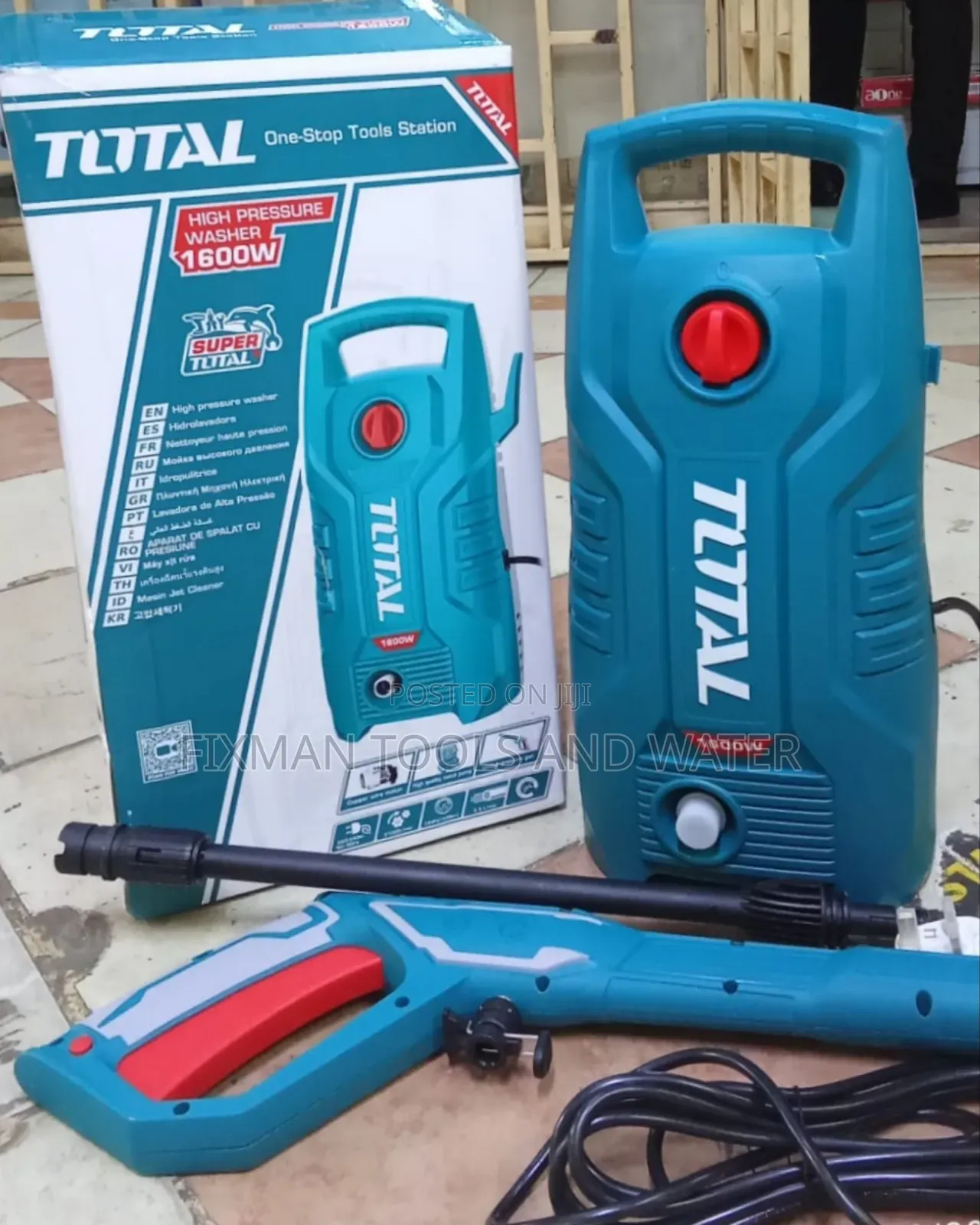 Total High Pressure Washer 1600 Watts