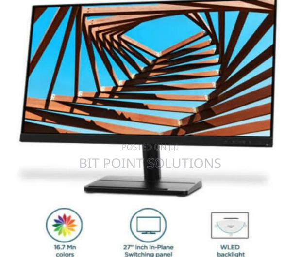 Lenovo L27e-30 27" FHD Monitor, Raven Black Color/ Lenovo