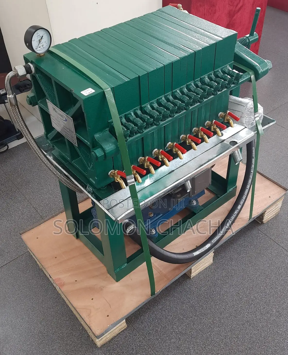Milano Oil Filter Machine Capacity 2tonnes/Day MOF300