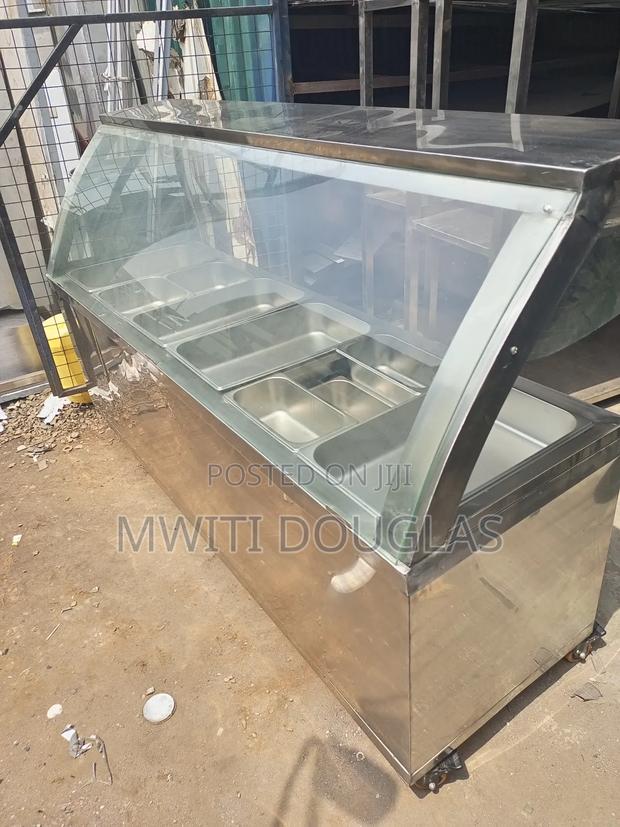 Standardized Shinny Modern Food Warmer/Bain Merine