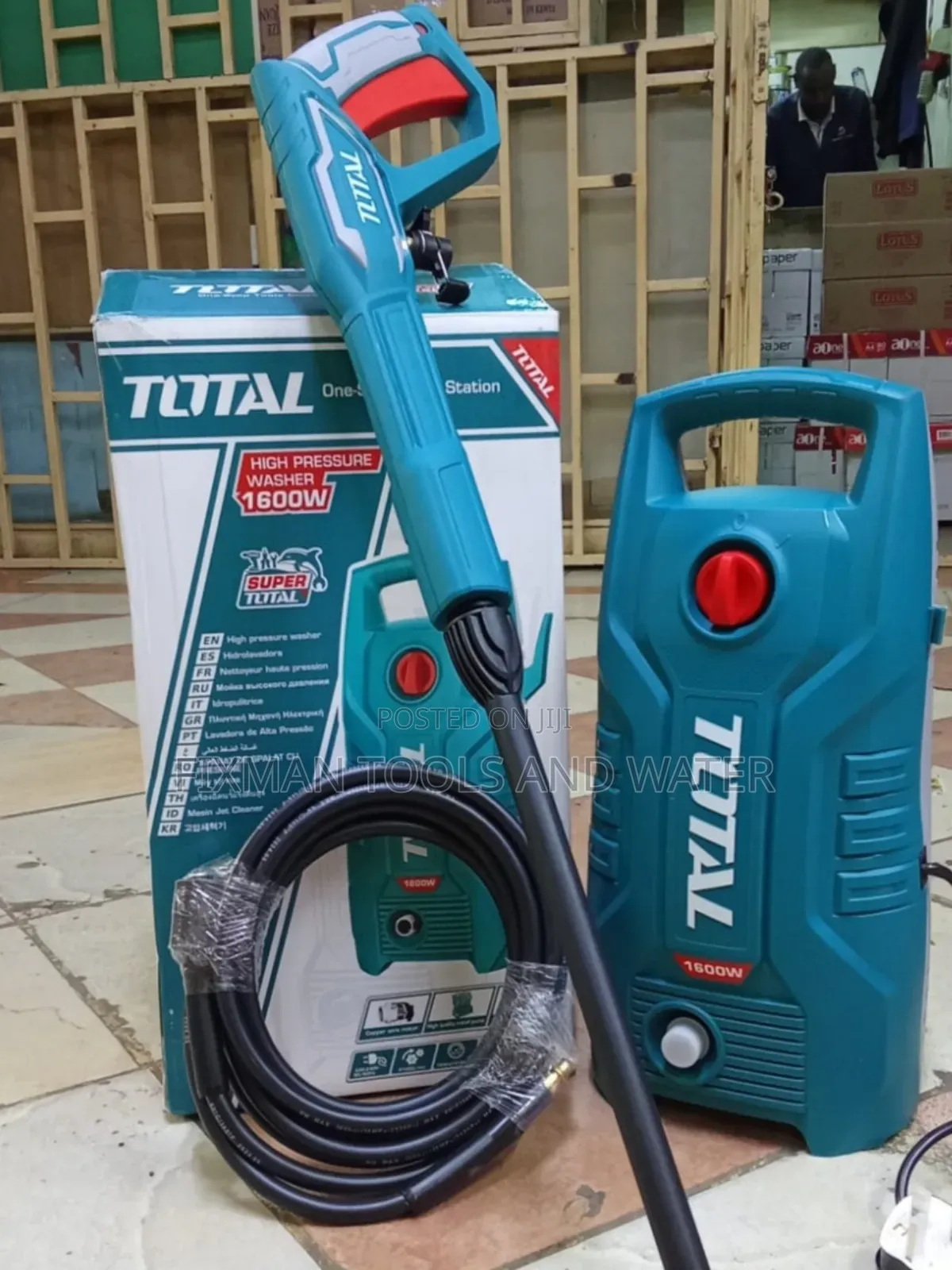 New Pressure Washer 1600 Watts Set