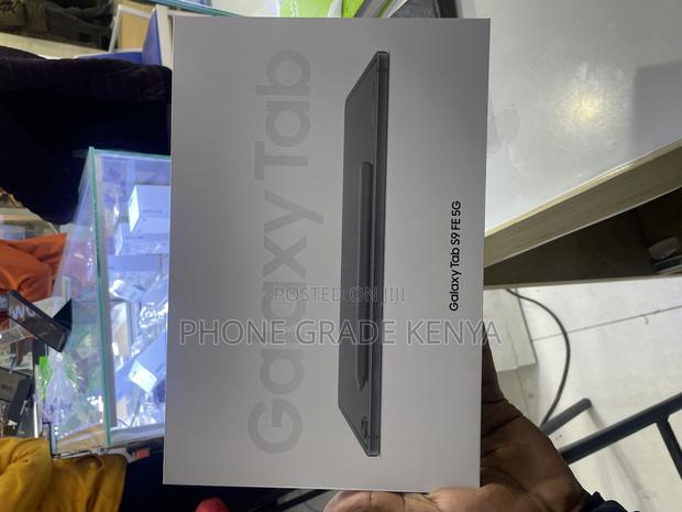 New Samsung Galaxy Tab S9 FE 128 GB Black - thumbnail 3