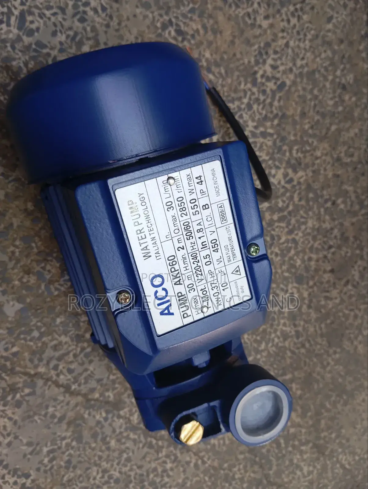 Aico Water Pump 0.5 Hp