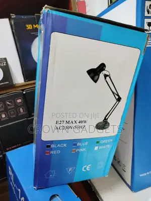 Desktop Lamp With Adjustable Swing Arm
