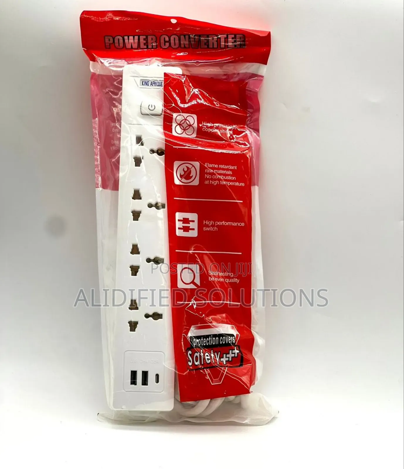 4 Way Extension With USB Port