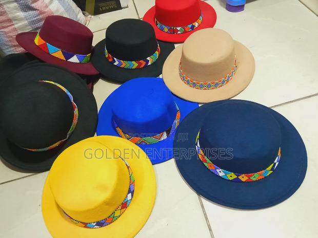 Beaded Fedora Hat - thumbnail 3