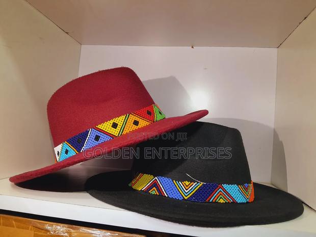 Beaded Fedora Hat - thumbnail 2