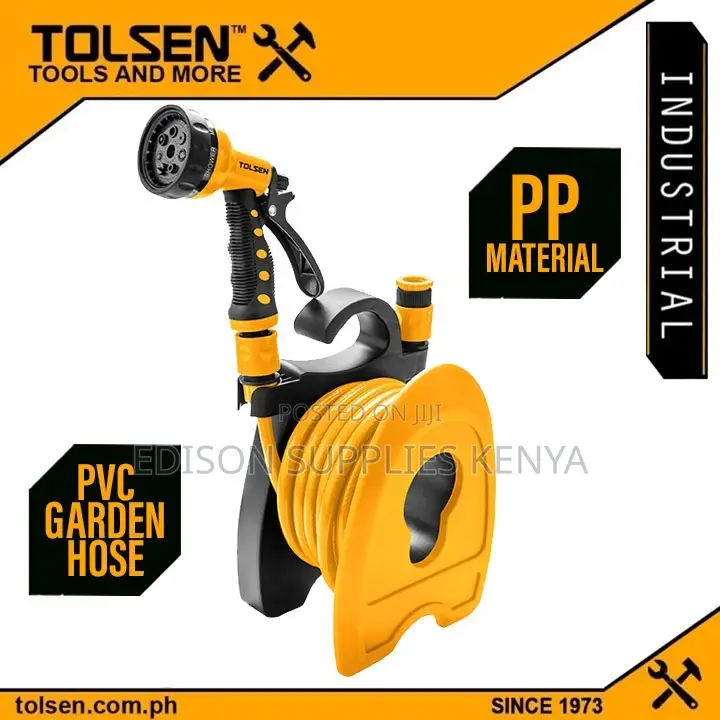 Garden Hose Pipe Tolsen Mini Garden Hose Set 10m + Spray Gun