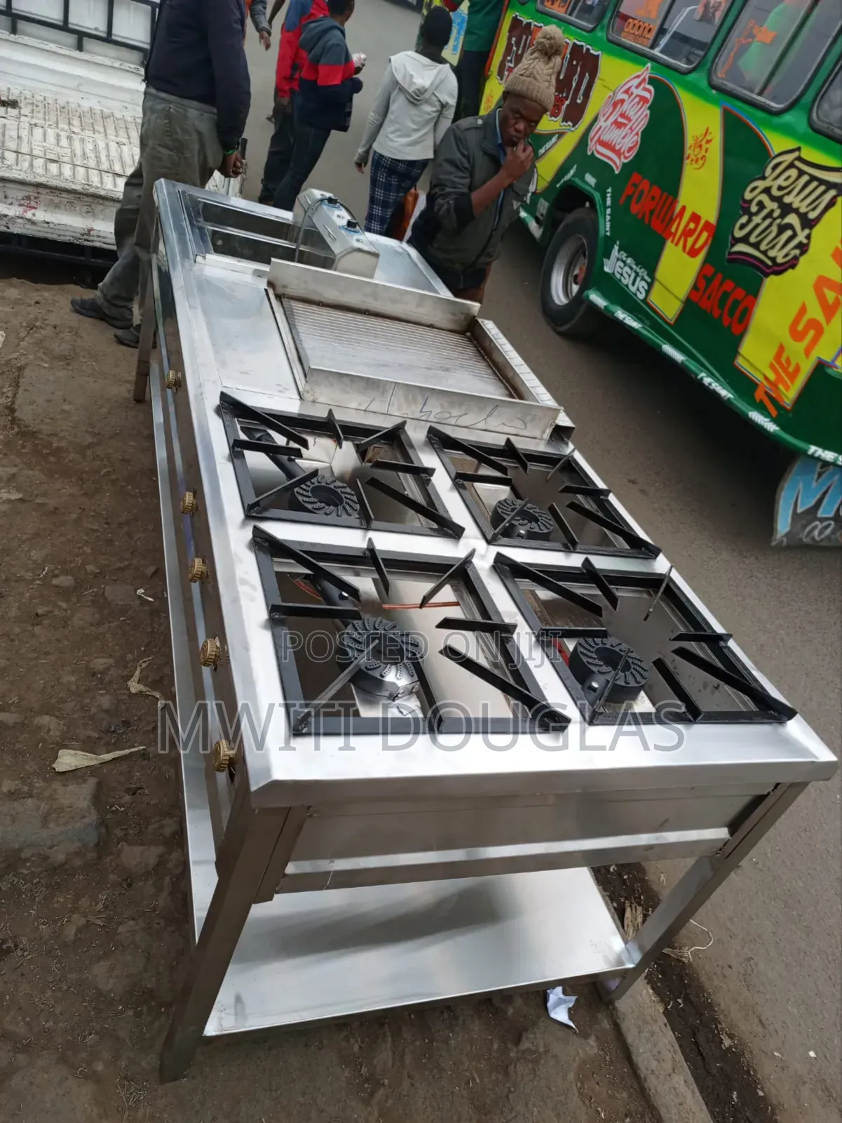Impressive Super Four Burner Combined Unit