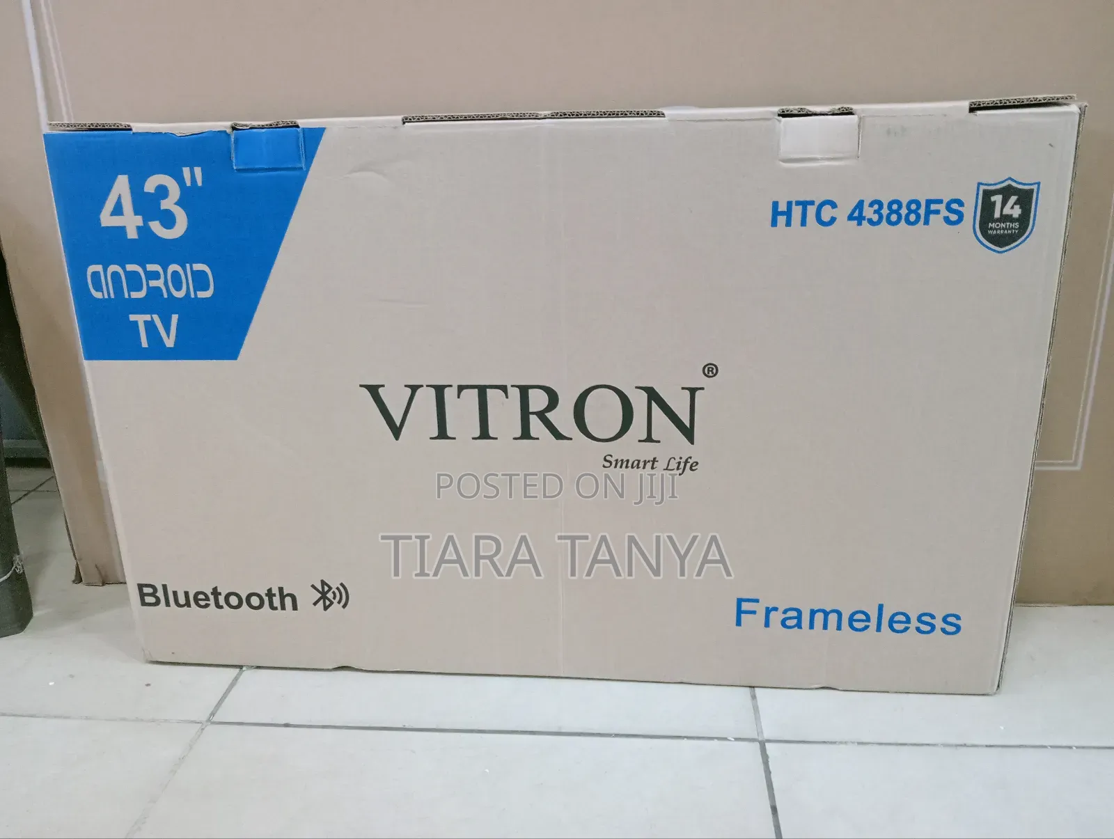 Vtron 43" Smart Android Frameless Tv