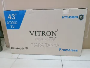 Vtron 43" Smart Android Frameless Tv