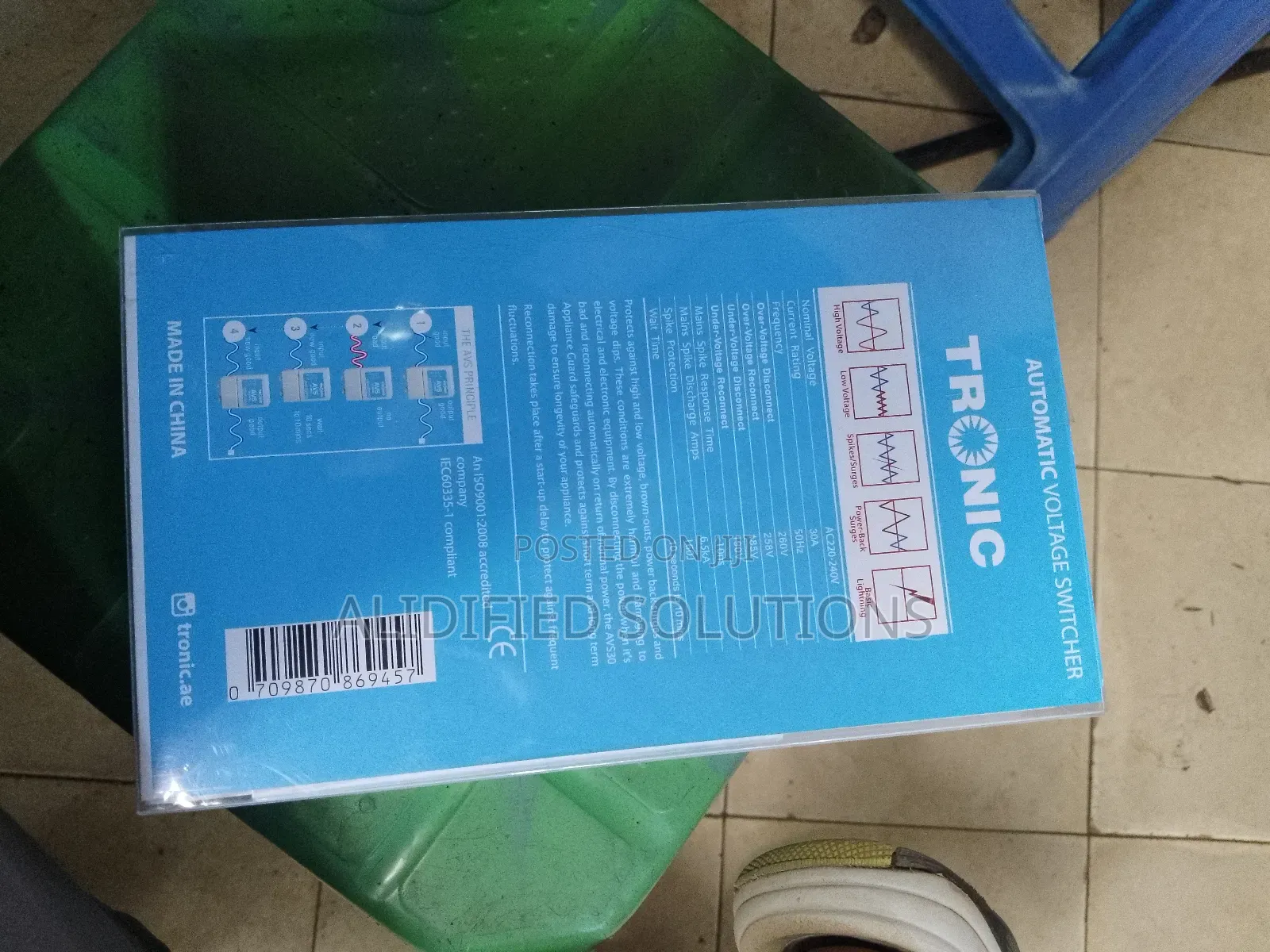 Tronic Avs 30amps<>Automatic Voltage Switcher 30a