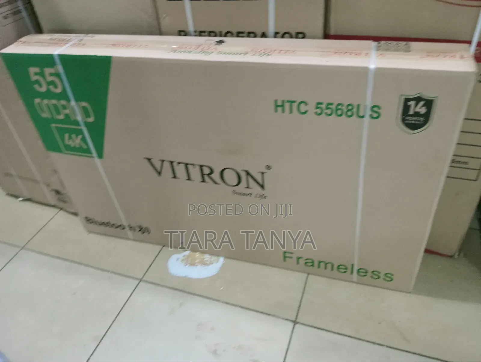 Vitron 55" Smart Android Led Frameless Tv